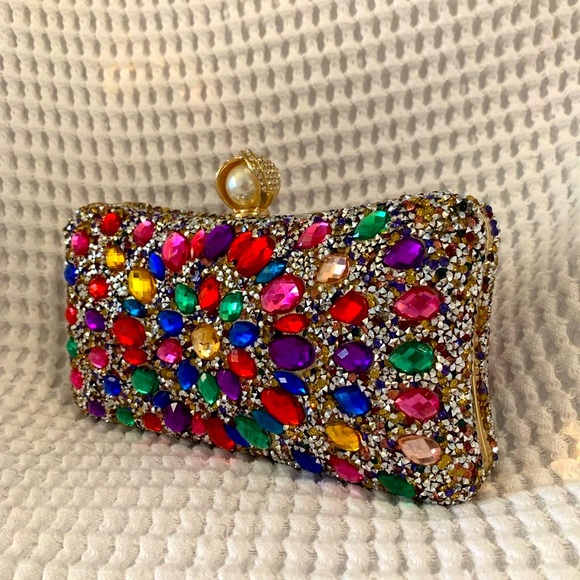 Jeweled evening bag - Picture 2 of 4